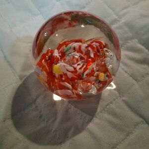 Vintage Hand Blown Paperweight